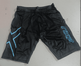 Quick-Drying Compression Shorts For Men (Option: Ms L-blue)